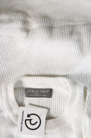 Męski sweter Primark, Rozmiar S, Kolor Biały, Cena 37,99 zł