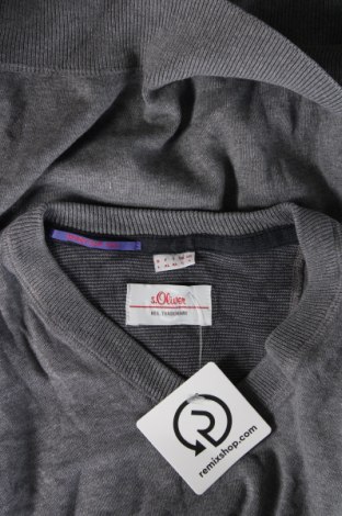 Herrenpullover S.Oliver, Größe L, Farbe Grau, Preis € 5,49