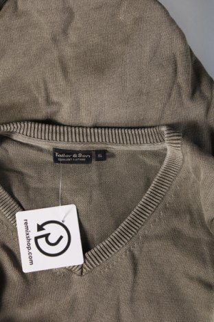 Męski sweter Tailor & Son, Rozmiar XL, Kolor Zielony, Cena 41,99 zł