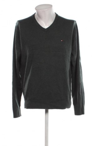 Męski sweter Tommy Hilfiger, Rozmiar XL, Kolor Zielony, Cena 156,99 zł