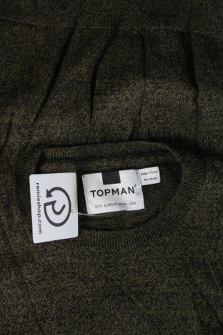 Ανδρικό πουλόβερ Topman, Μέγεθος S, Χρώμα Πράσινο, Τιμή 21,49 €