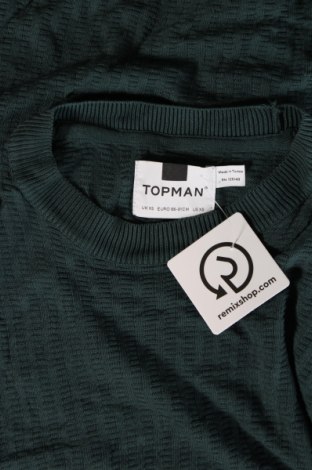 Pánsky sveter  Topman, Veľkosť XS, Farba Zelená, Cena  6,95 €