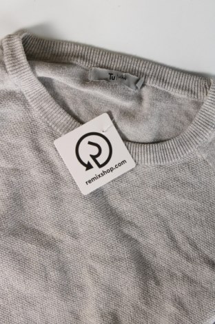 Herrenpullover Tu, Größe L, Farbe Grau, Preis 9,49 €