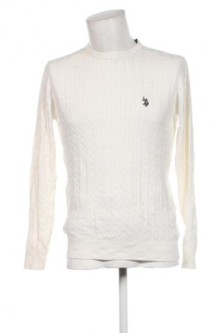 Herrenpullover U.S. Polo Assn., Größe M, Farbe Weiß, Preis € 97,79