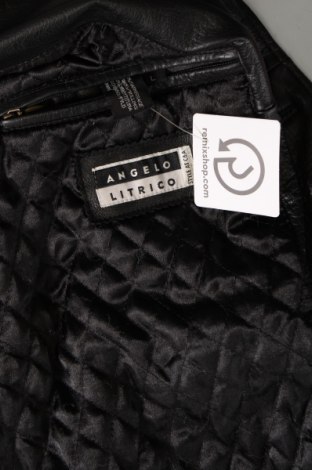 Herren Lederjacke Angelo Litrico, Größe L, Farbe Schwarz, Preis € 48,99