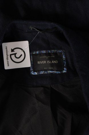 Herren Sakko River Island, Größe S, Farbe Blau, Preis € 9,99