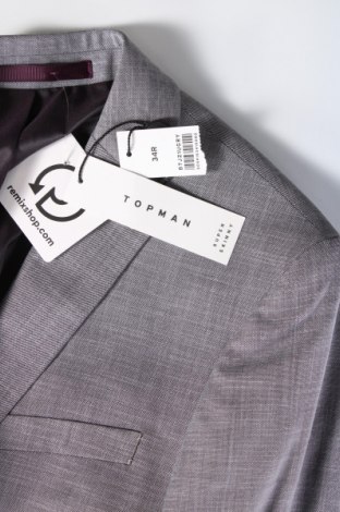 Pánské sako  Topman, Velikost S, Barva Šedá, Cena  519,00 Kč