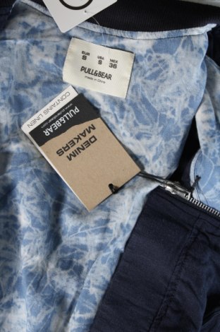 Ανδρικό μπουφάν Pull&Bear, Μέγεθος S, Χρώμα Μπλέ, Τιμή 35,49 €