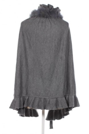 Poncho, Größe M, Farbe Grau, Preis € 9,29