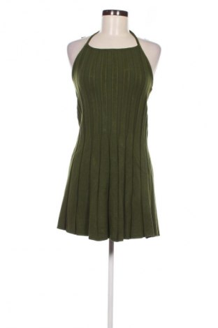 Rochie Bershka, Mărime L, Culoare Verde, Preț 41,99 Lei