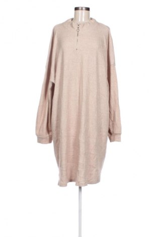 Kleid Yours, Größe 4XL, Farbe Beige, Preis 14,99 €