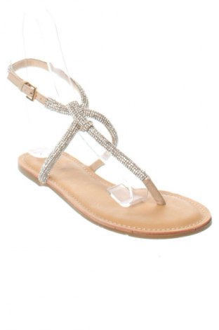 Sandalen Justfab, Größe 36, Farbe Silber, Preis 8,49 €