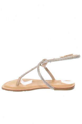 Sandalen Justfab, Größe 36, Farbe Silber, Preis 8,49 €