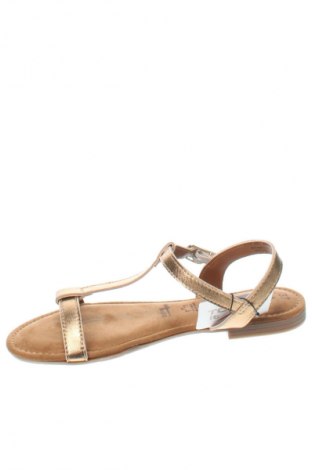 Sandalen Tamaris, Größe 37, Farbe Golden, Preis 28,99 €