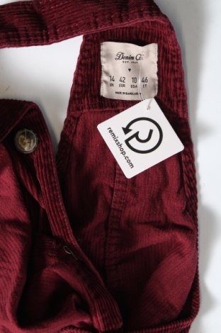 Latzkleid Denim&Co., Größe L, Farbe Rot, Preis € 20,29