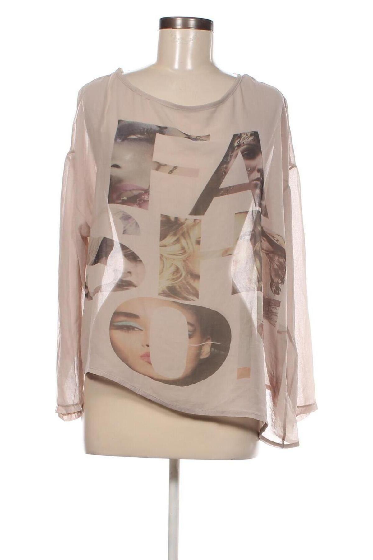 Damen Shirt, Größe XL, Farbe Beige, Preis 3,99 €