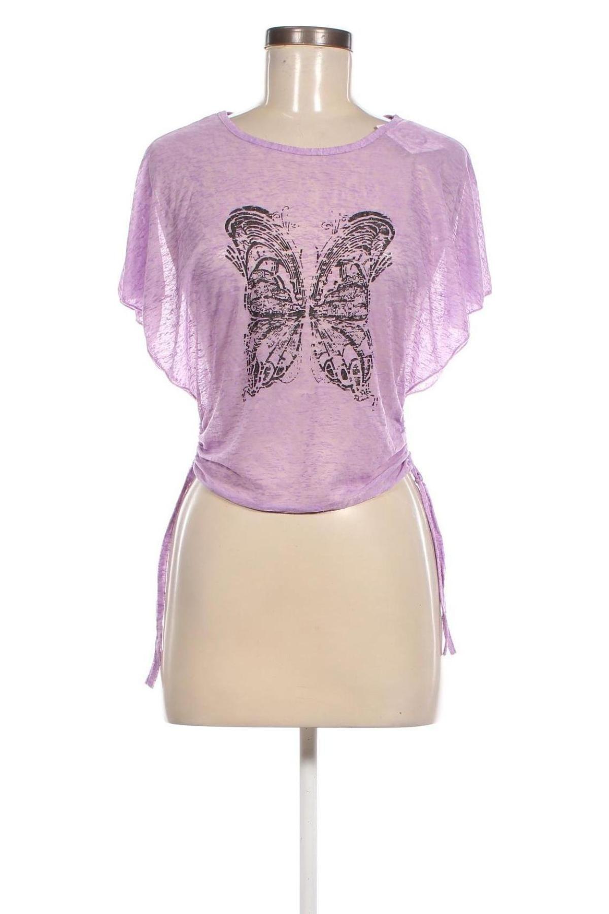 Damen Shirt, Größe M, Farbe Lila, Preis € 4,49