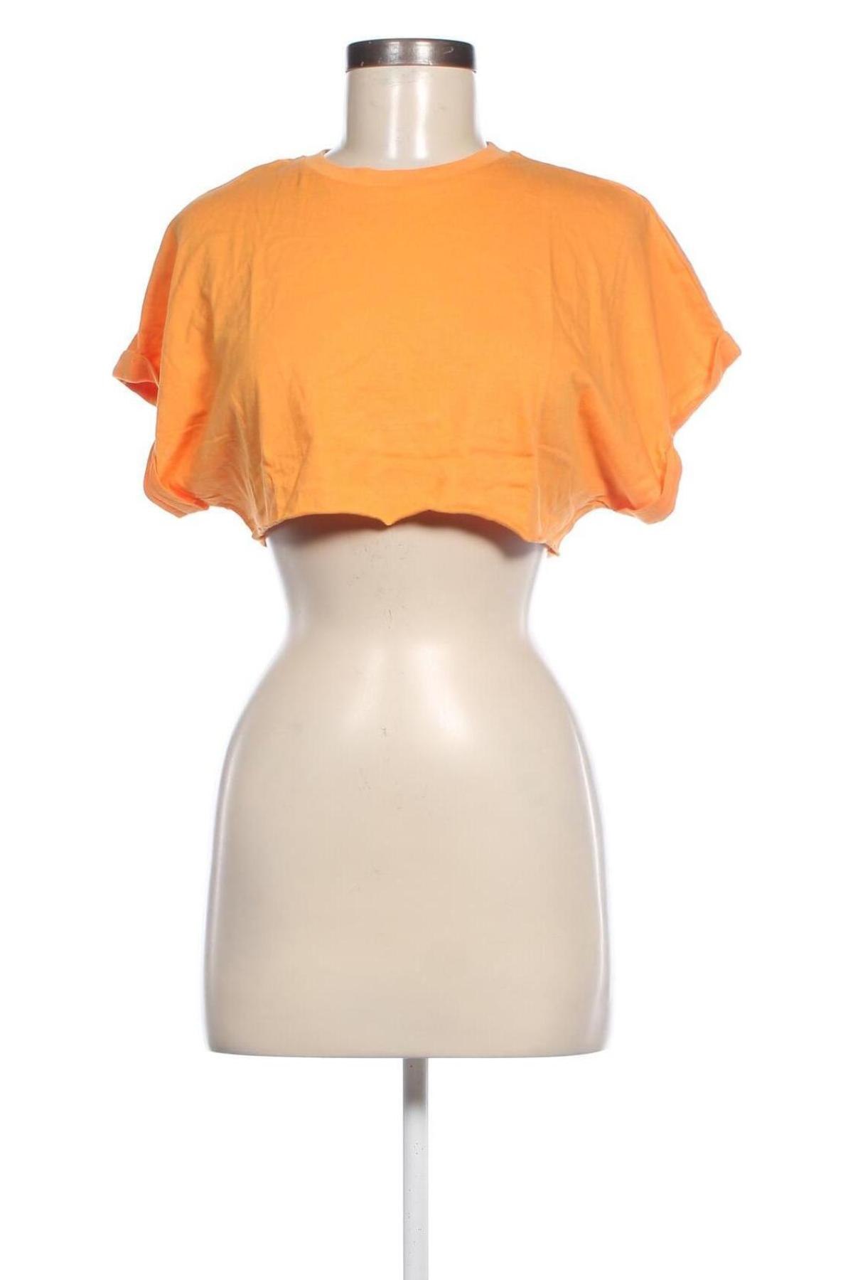 Damen Shirt Bershka, Größe XS, Farbe Orange, Preis € 5,99