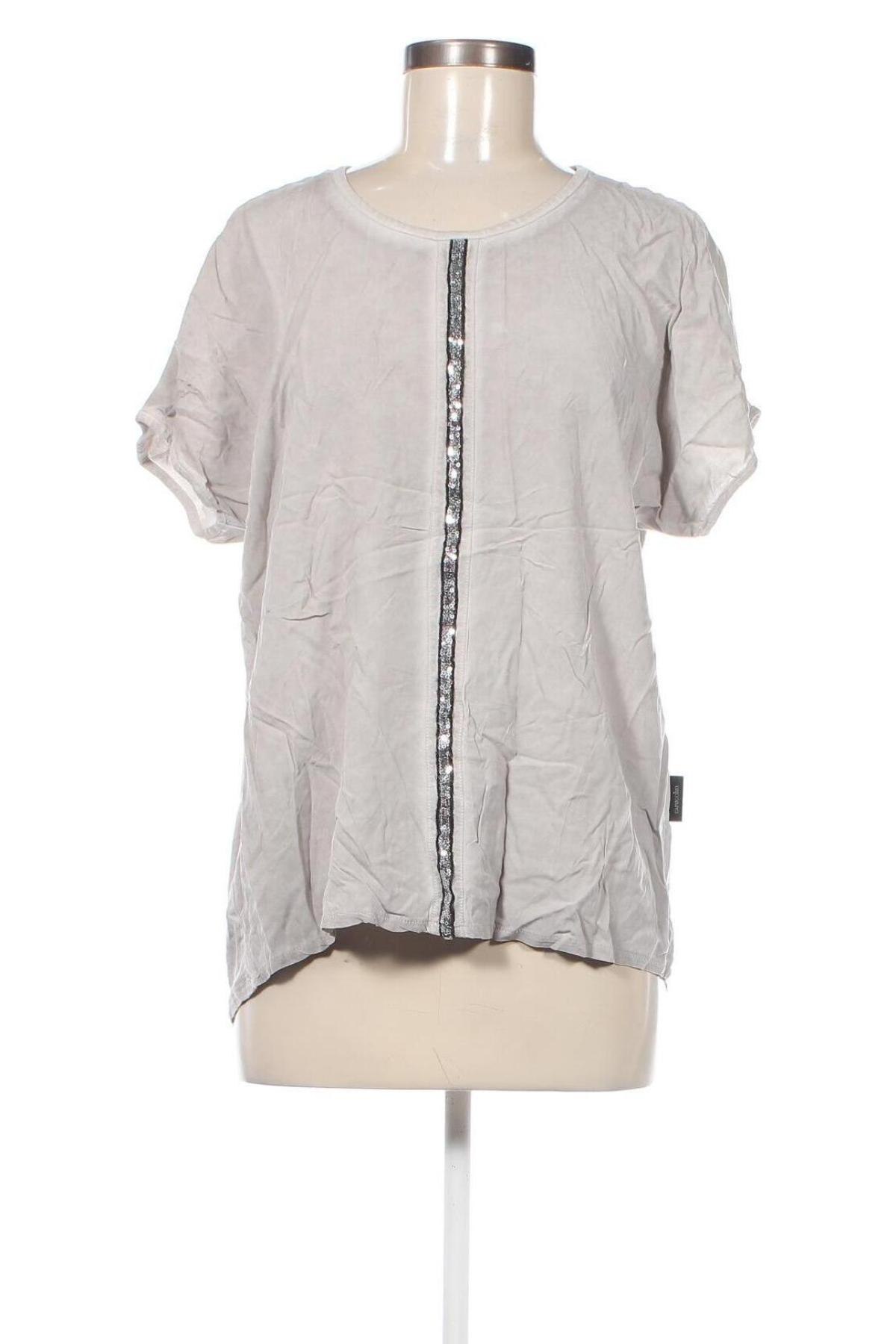 Damen Shirt Capuccino, Größe M, Farbe Grau, Preis € 13,49