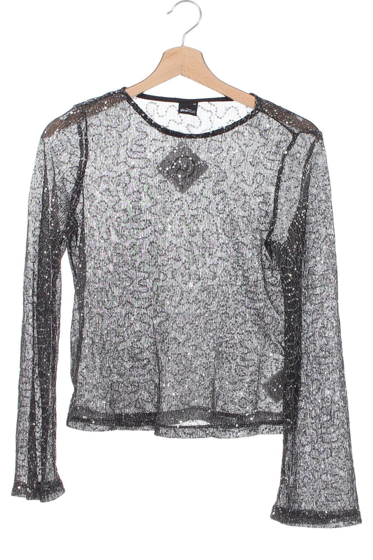 Damen Shirt Gina Tricot, Größe XS, Farbe Grau, Preis 3,99 €