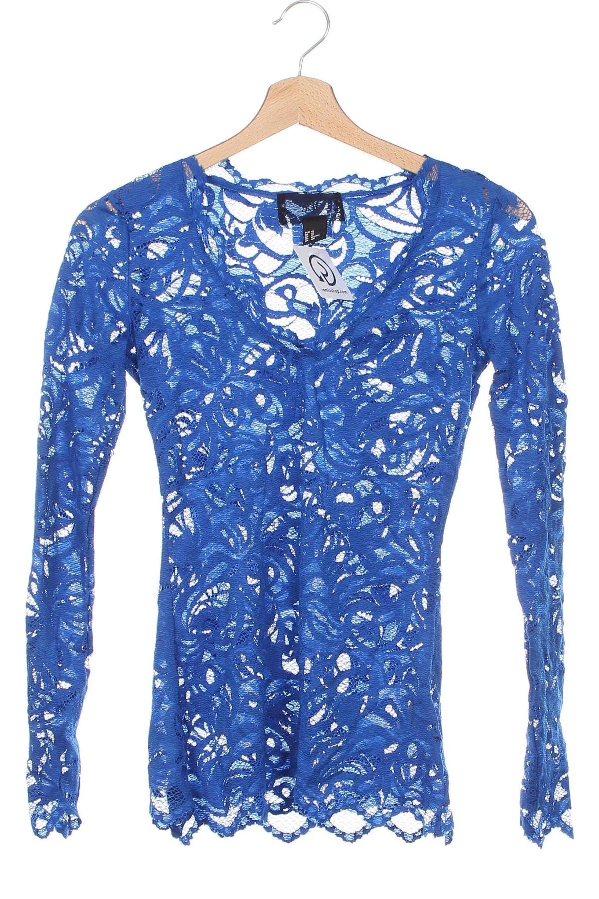 Damen Shirt H&M, Größe XS, Farbe Blau, Preis € 4,99