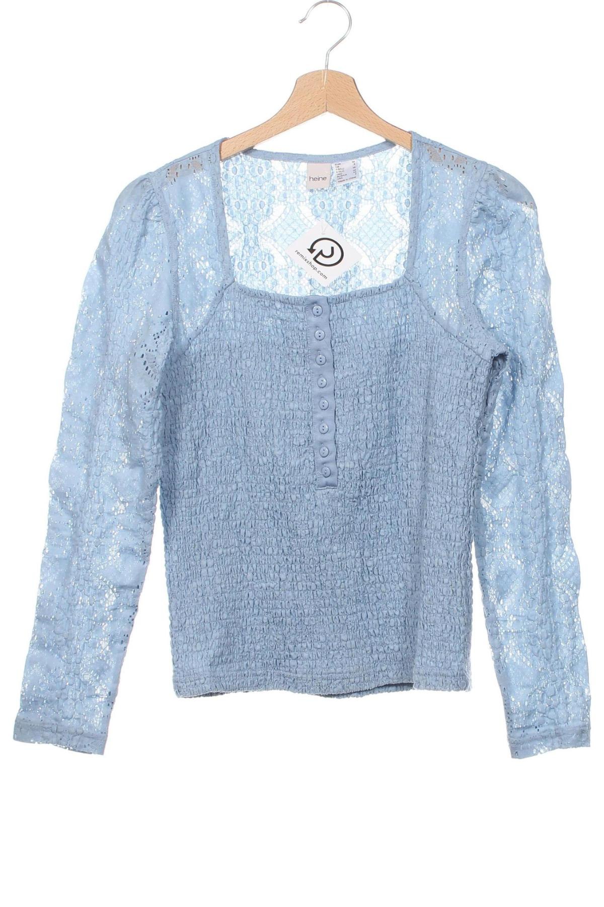 Damen Shirt Heine, Größe XS, Farbe Blau, Preis € 10,49