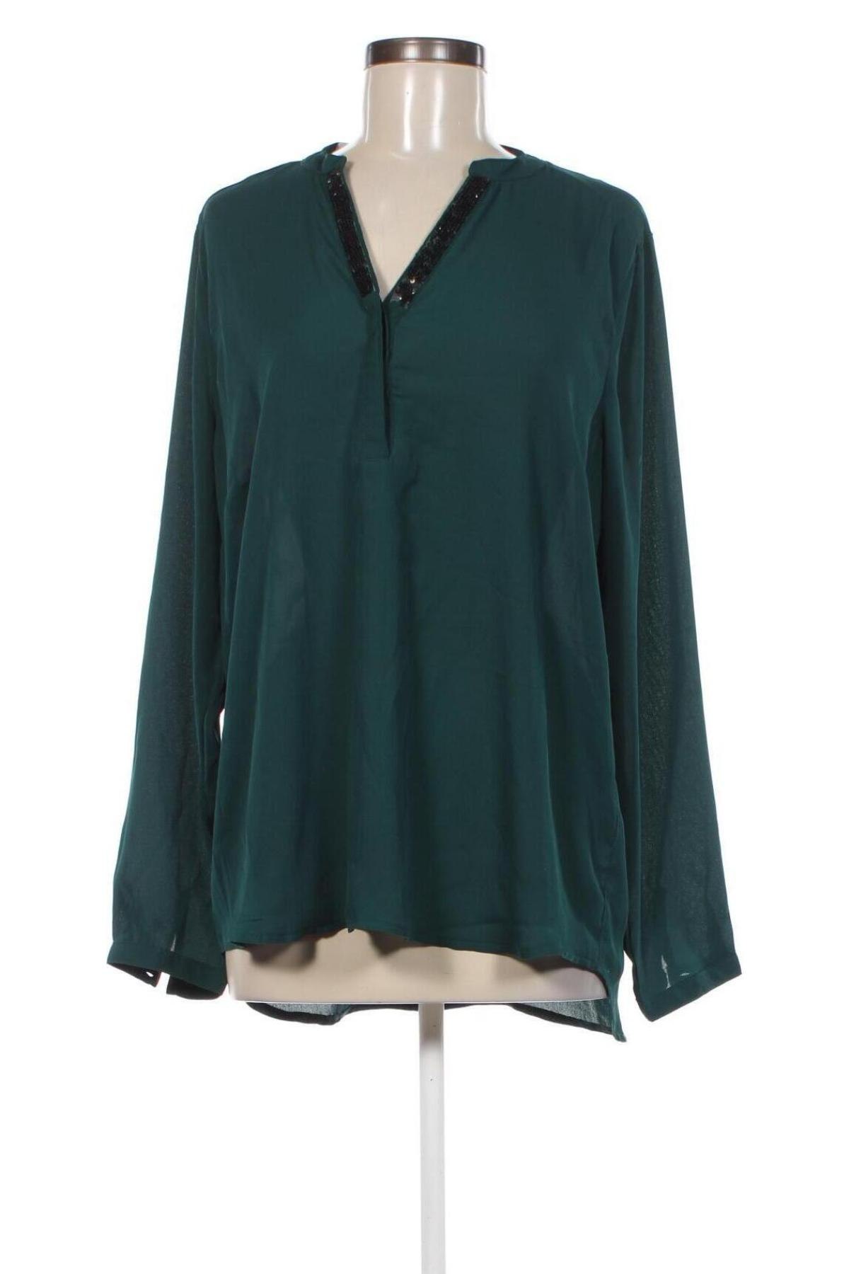 Damen Shirt Janina, Größe L, Farbe Grün, Preis 3,99 €