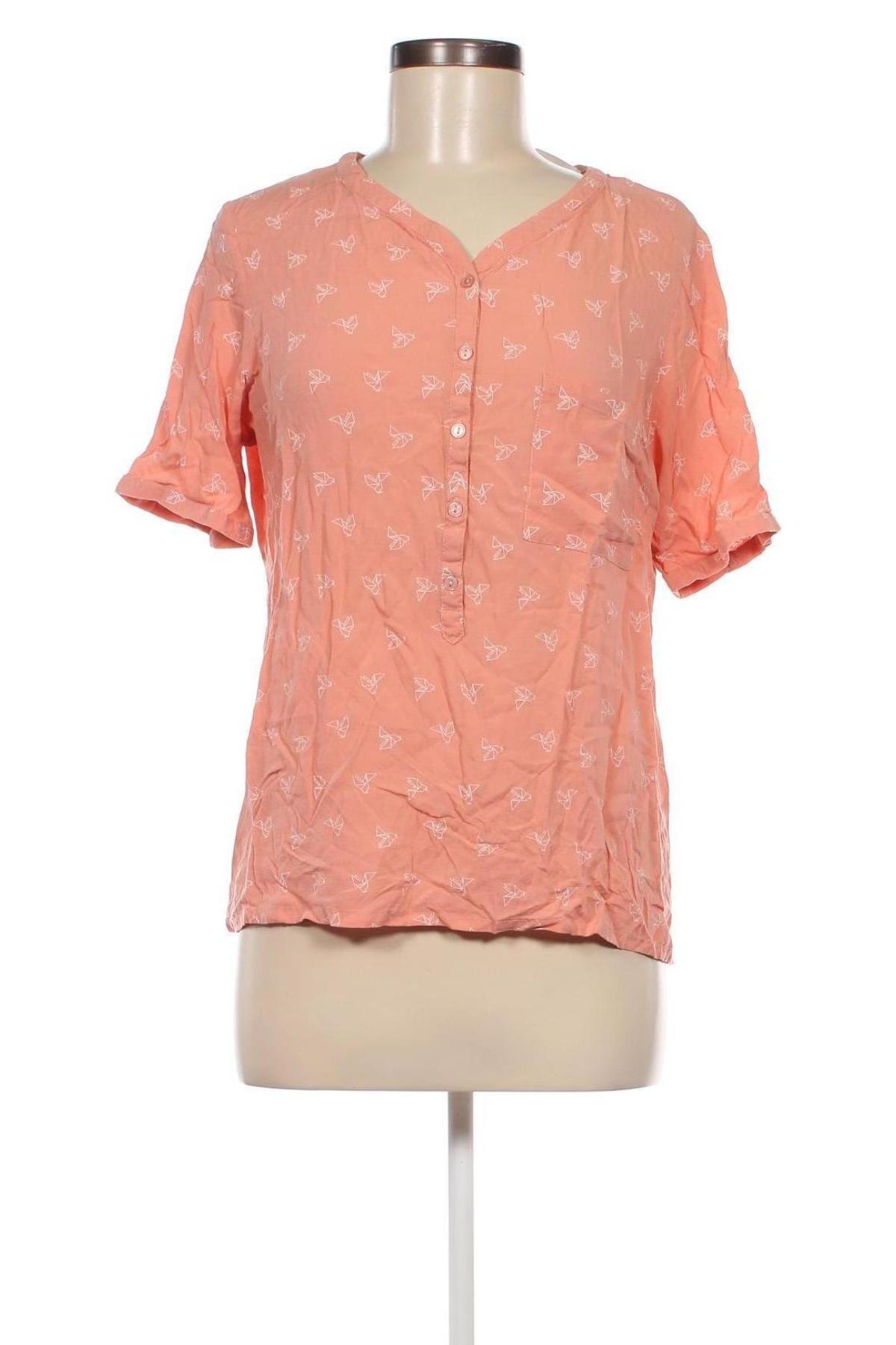 Damen Shirt Laura Torelli, Größe M, Farbe Orange, Preis 4,99 €