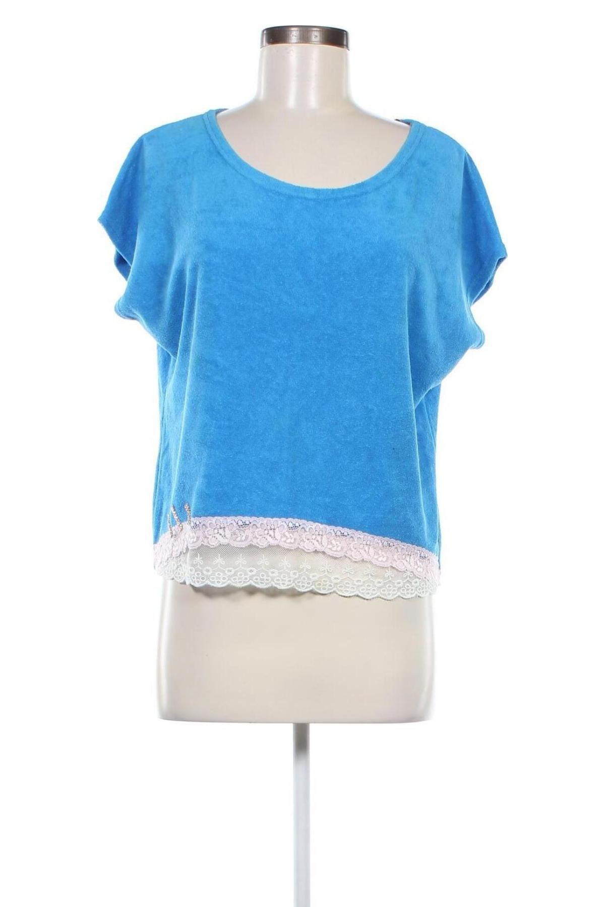 Damen Shirt No stress, Größe M, Farbe Blau, Preis € 4,99