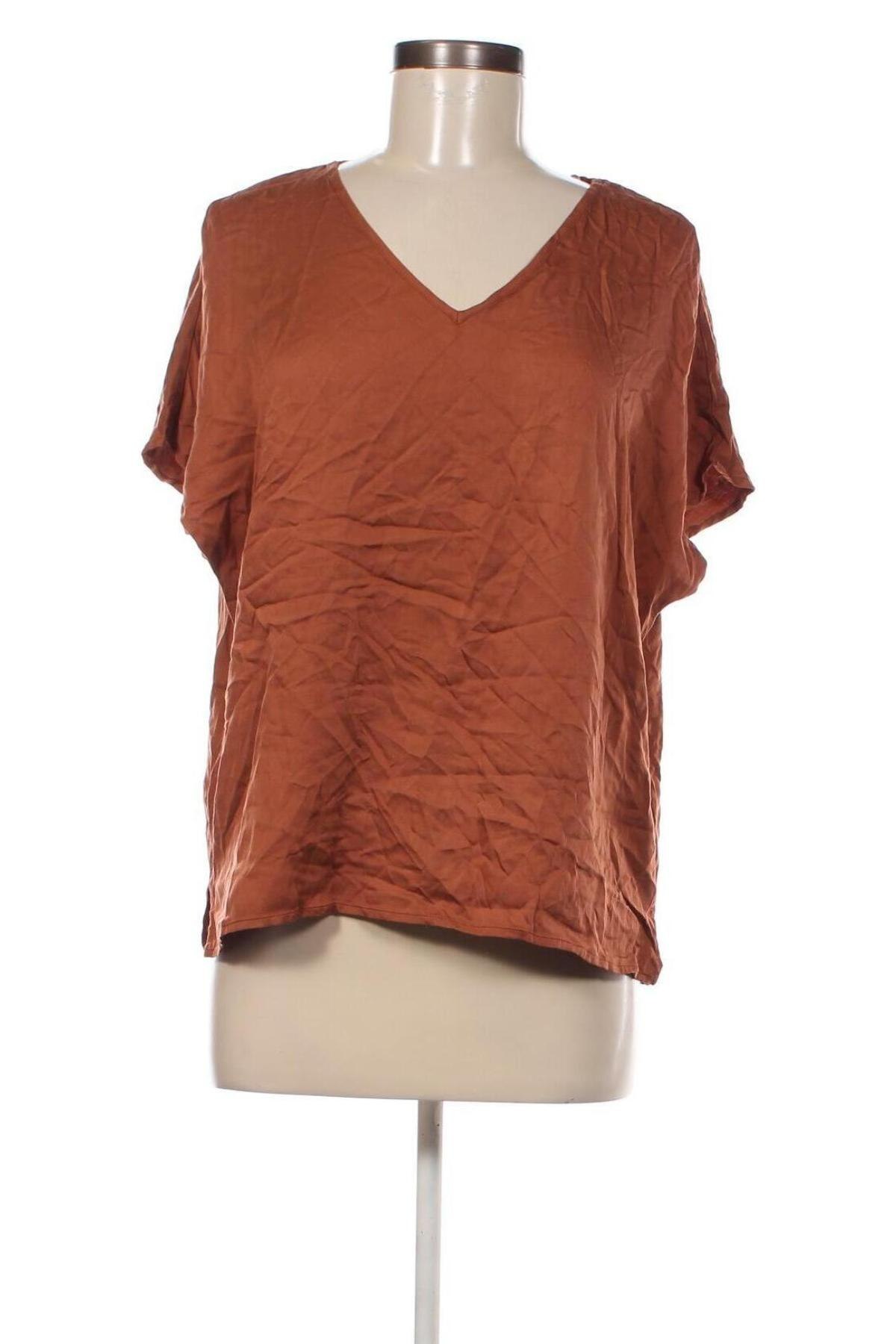 Damen Shirt Oui, Größe L, Farbe Braun, Preis € 10,49