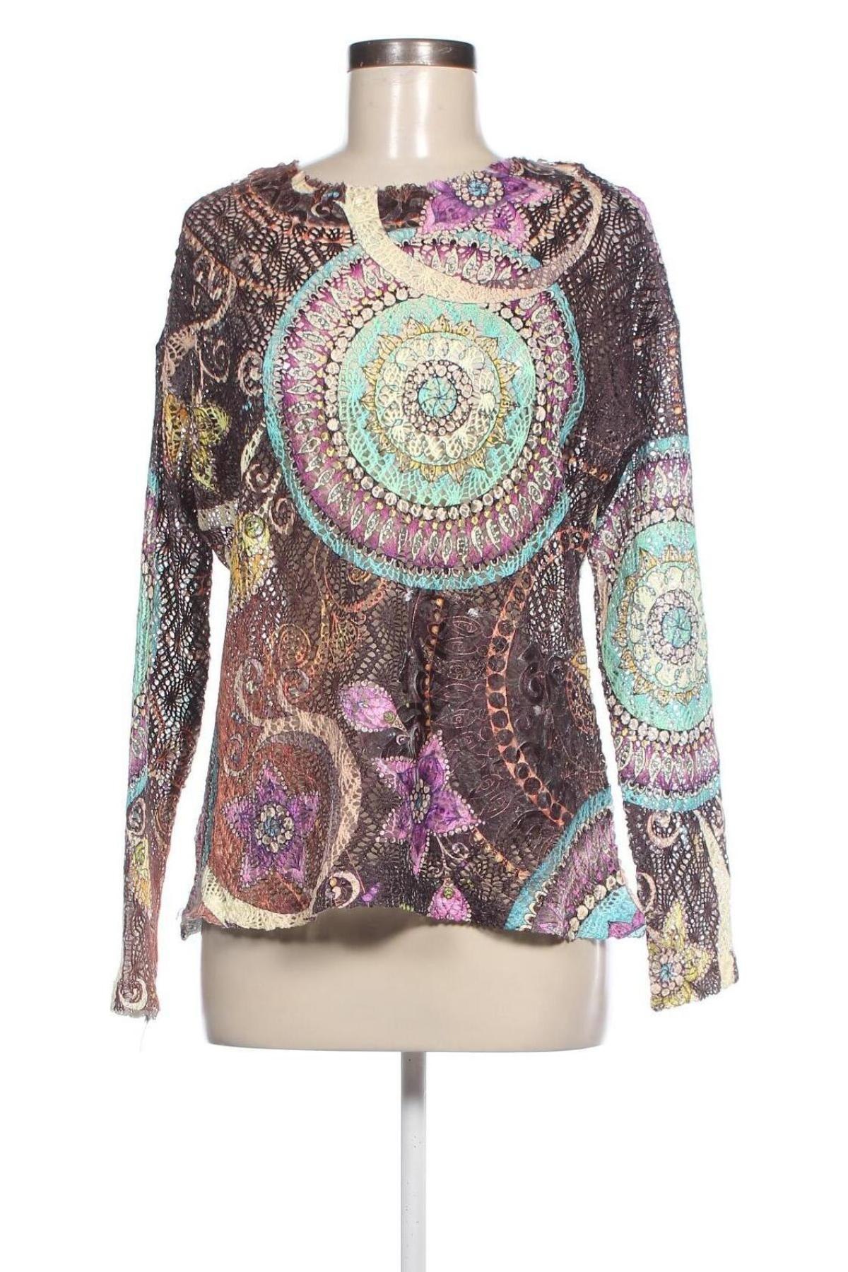 Damen Shirt Peace & Love, Größe L, Farbe Mehrfarbig, Preis € 4,99