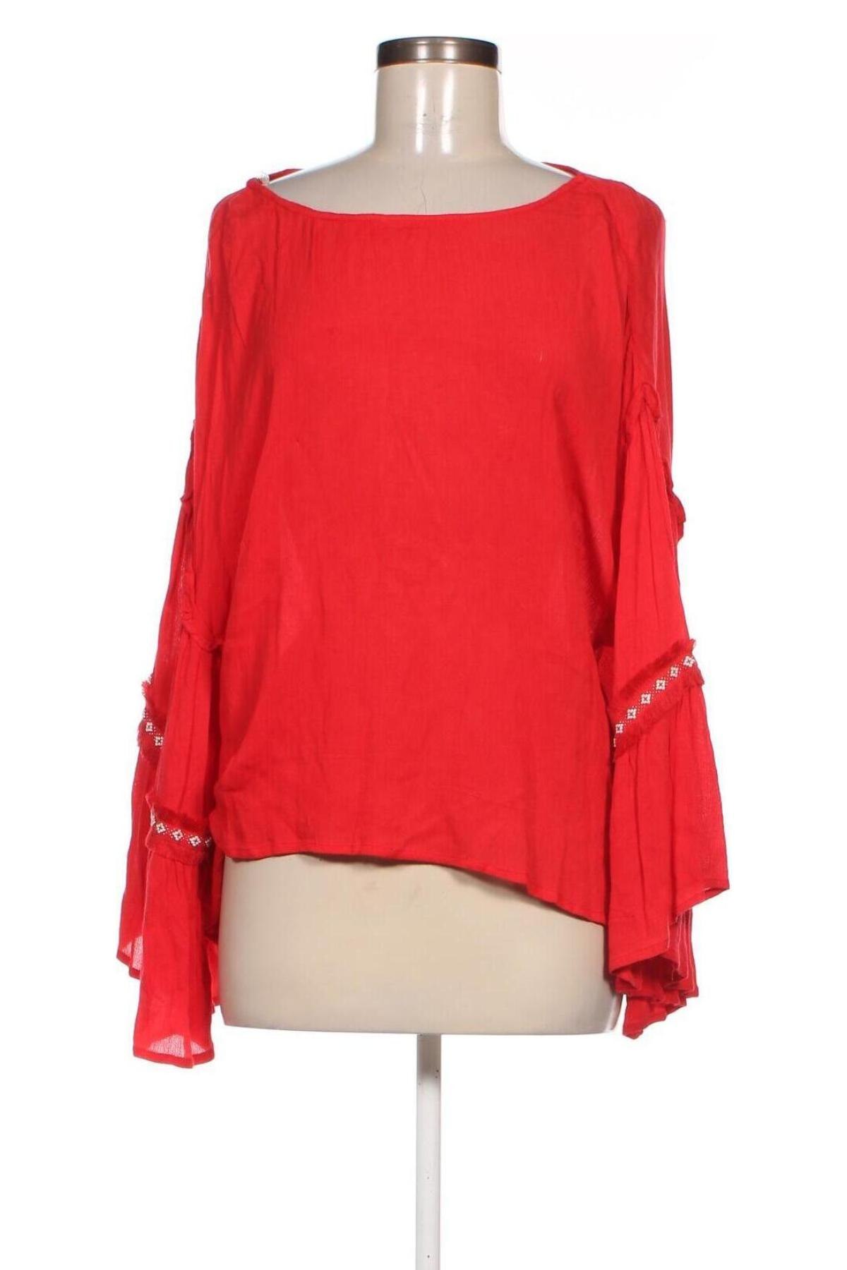 Damen Shirt Qed London, Größe L, Farbe Rot, Preis € 16,18