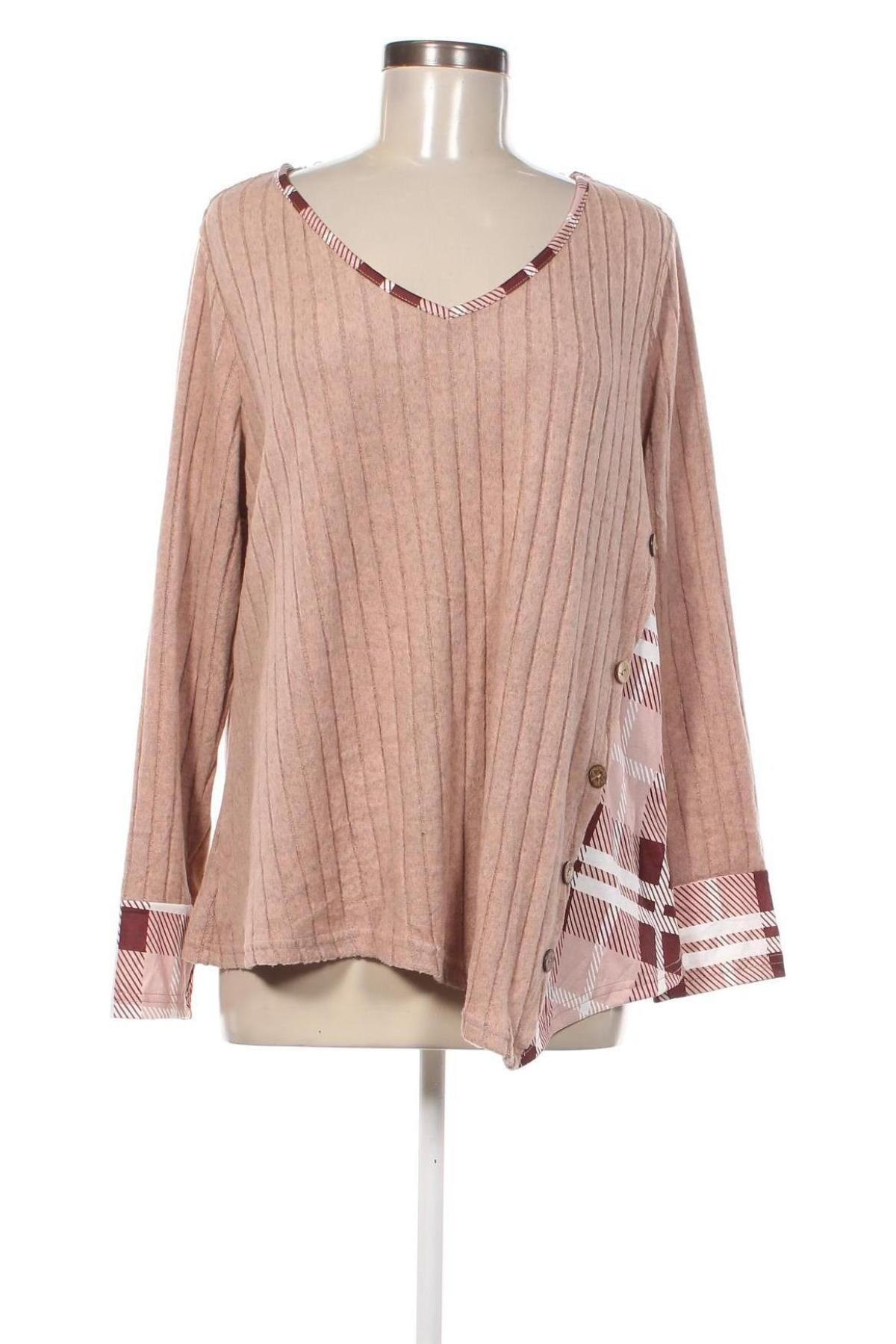 Damen Shirt SHEIN, Größe XL, Farbe Beige, Preis 3,99 €