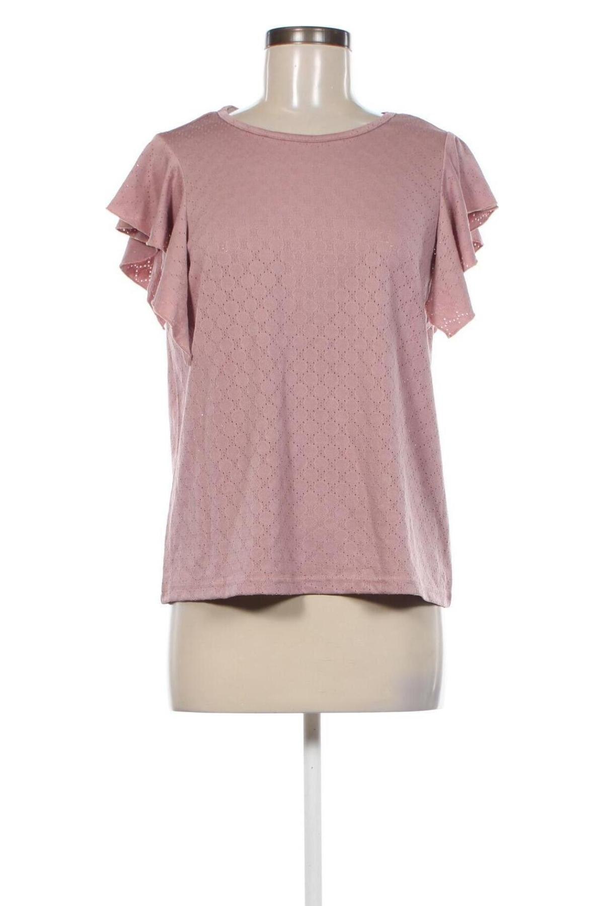 Damen Shirt SHEIN, Größe M, Farbe Aschrosa, Preis € 3,99