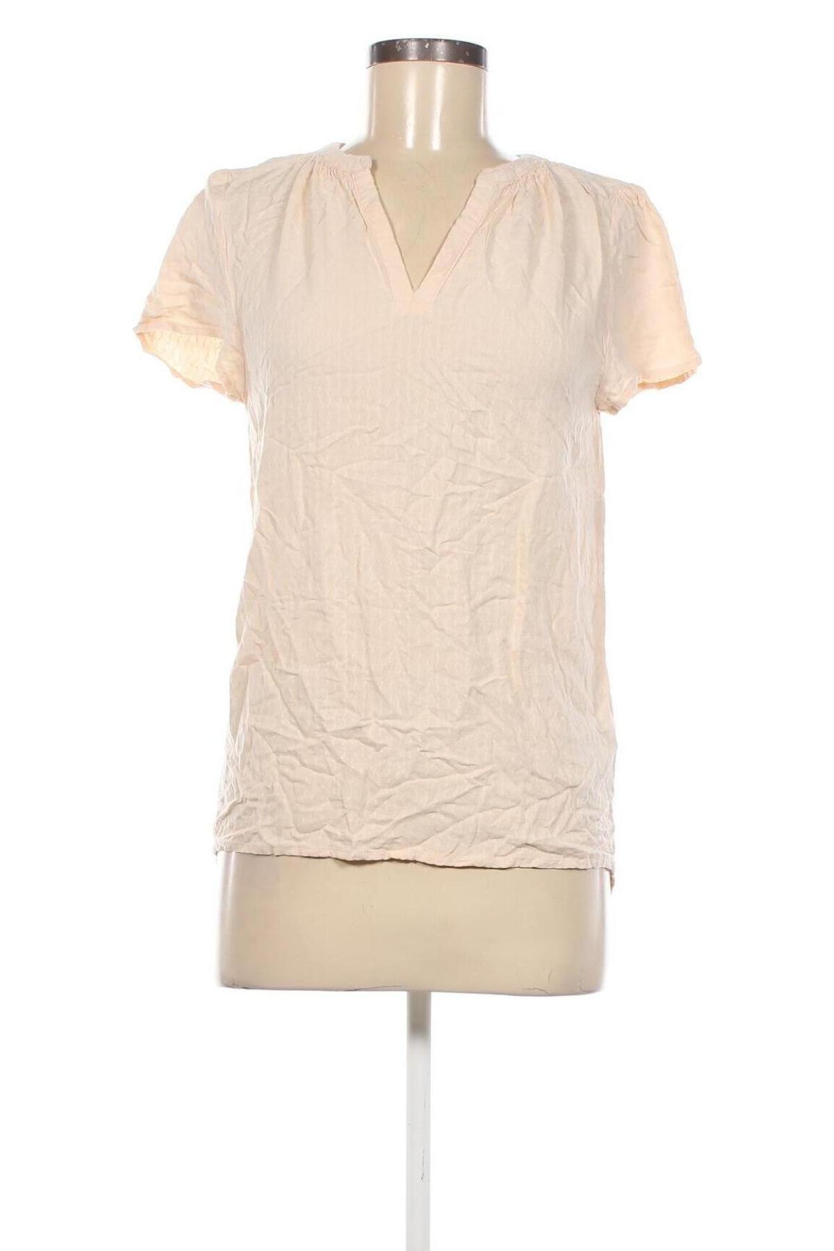 Damen Shirt Saint Tropez, Größe S, Farbe Ecru, Preis € 6,49