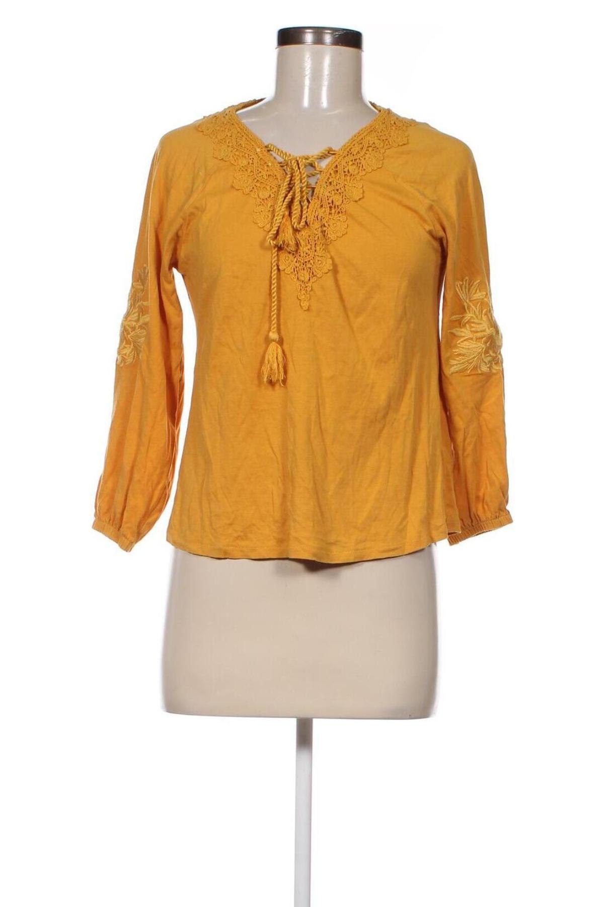 Damen Shirt Sfera, Größe S, Farbe Gelb, Preis 3,99 €