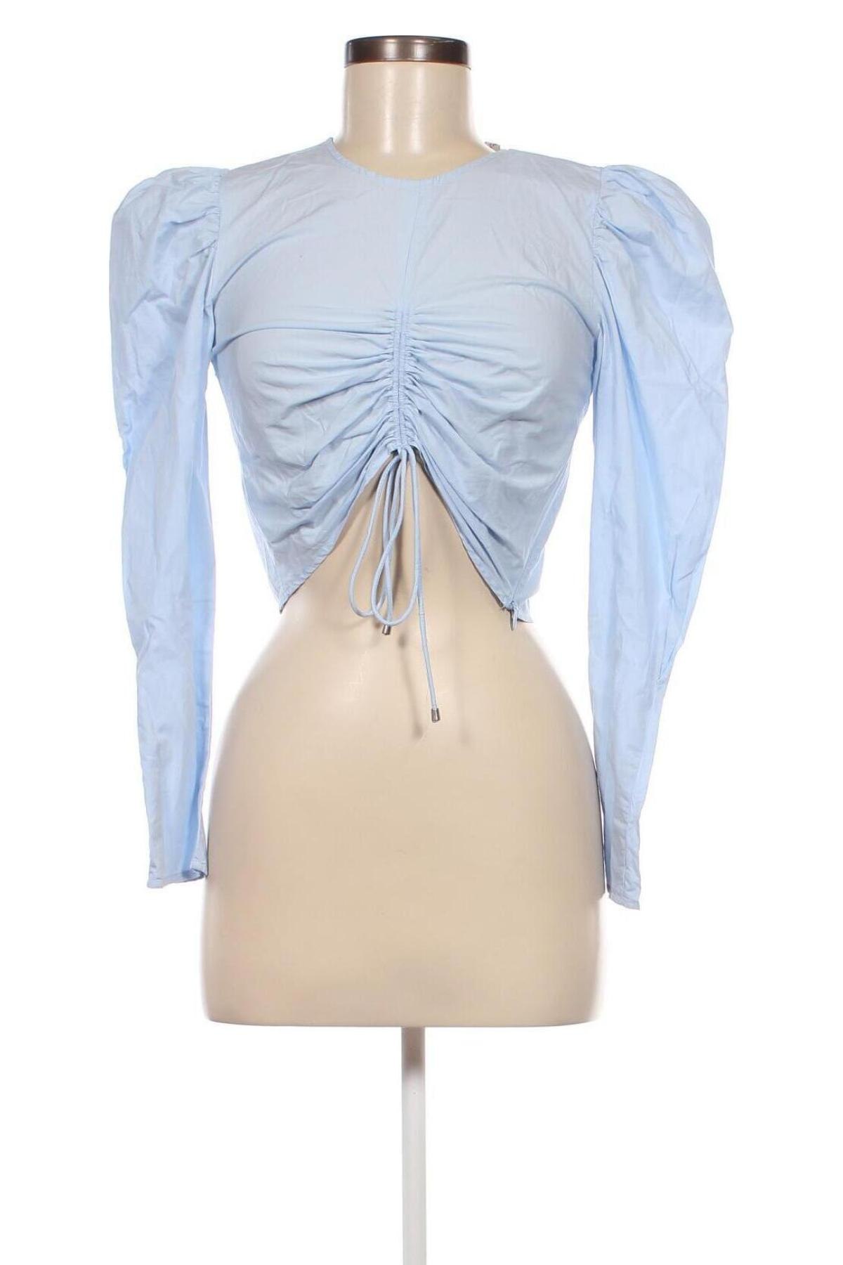 Damen Shirt Stradivarius, Größe S, Farbe Blau, Preis € 4,99