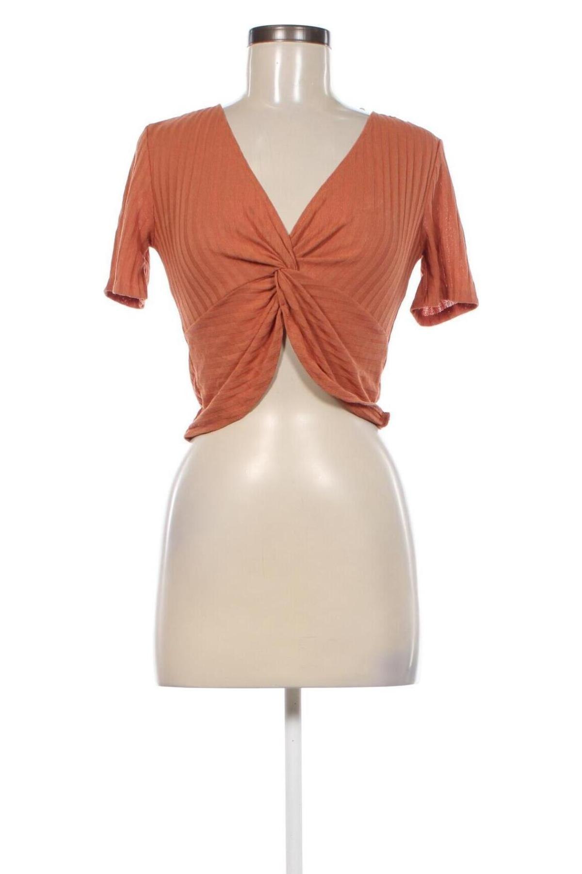 Damen Shirt Zara, Größe M, Farbe Orange, Preis 4,49 €