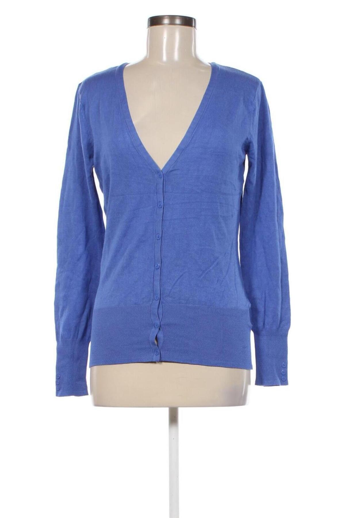 Damen Strickjacke, Größe L, Farbe Blau, Preis 20,29 €