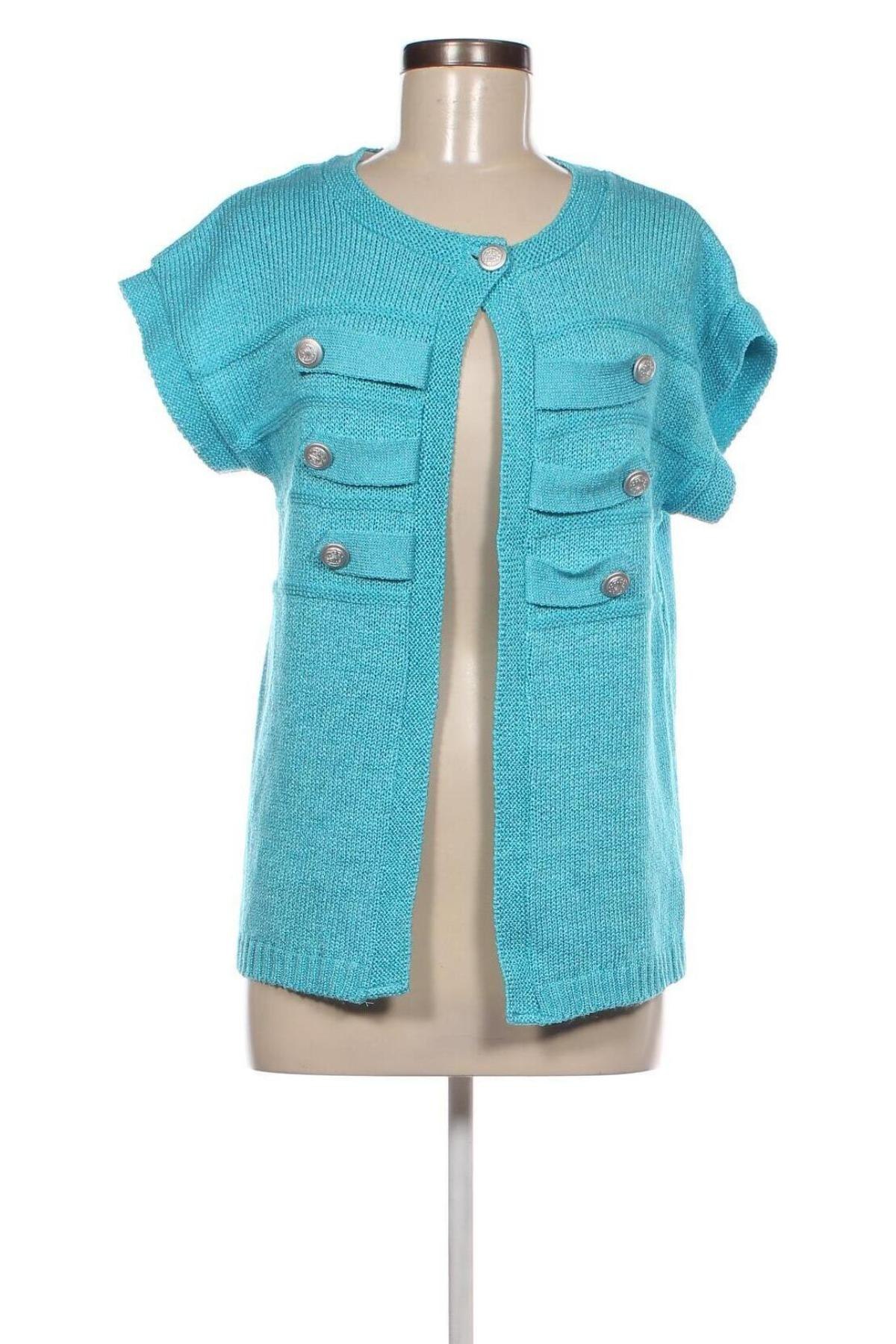 Damen Strickjacke, Größe M, Farbe Blau, Preis € 9,71