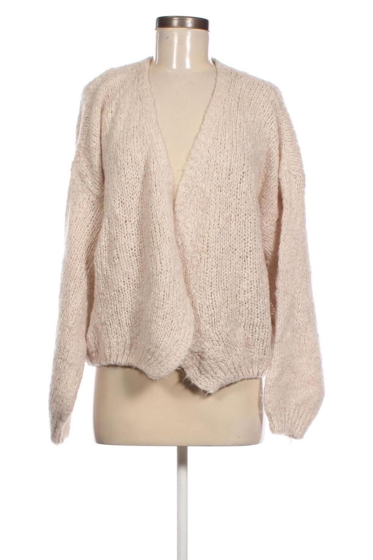 Damen Strickjacke, Größe M, Farbe Beige, Preis € 6,99