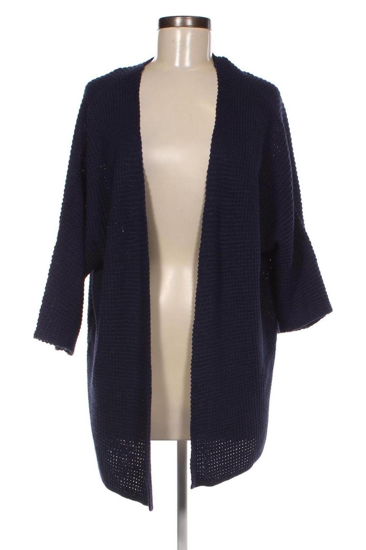 Cardigan de damă, Mărime L, Culoare Albastru, Preț 33,99 Lei