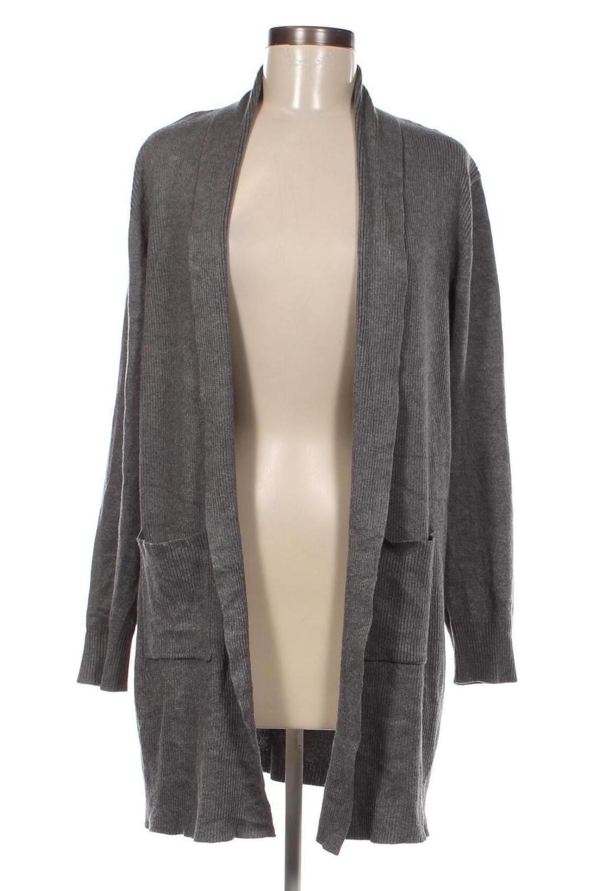 Damen Strickjacke, Größe M, Farbe Grau, Preis 8,49 €