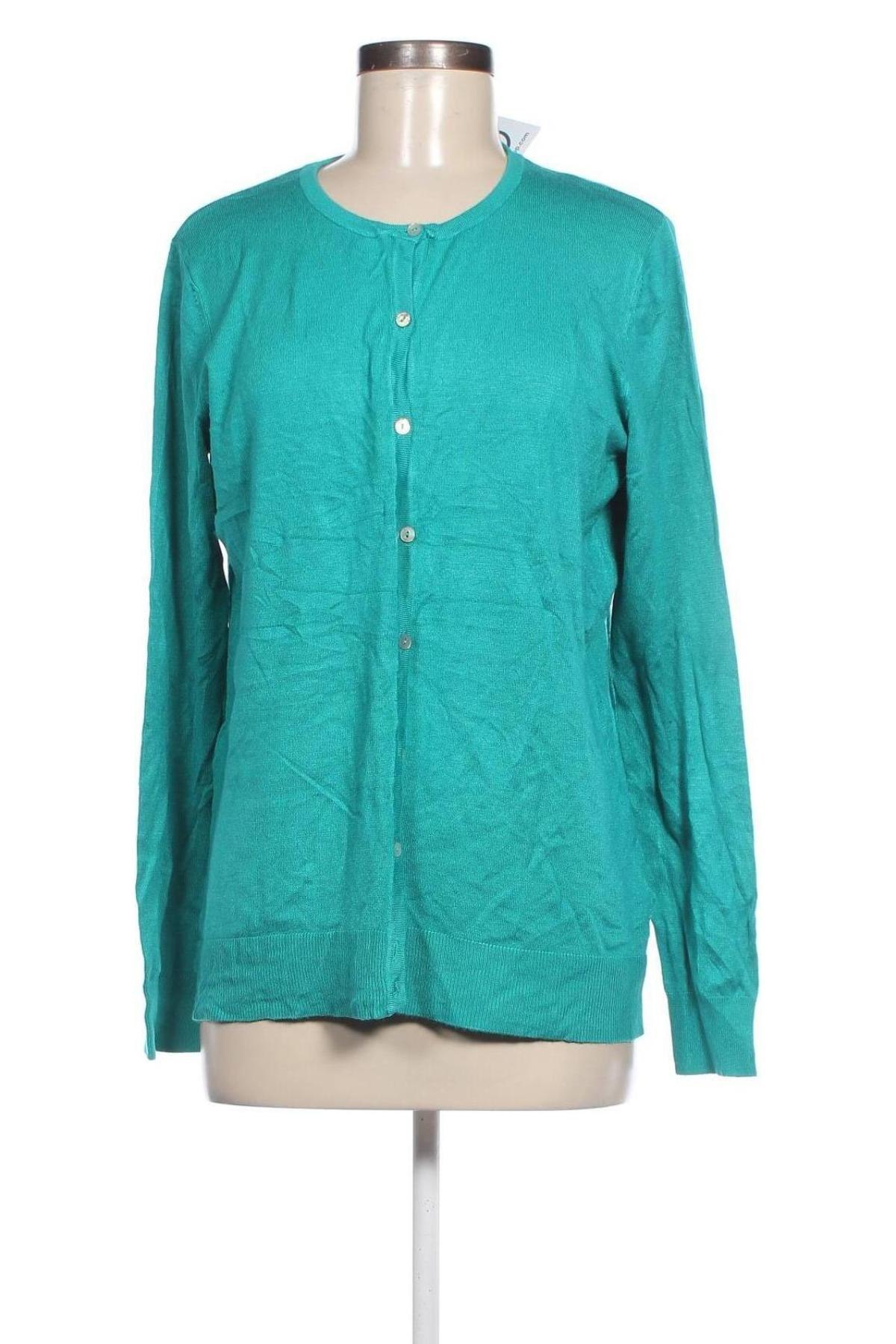 Damen Strickjacke C&A, Größe M, Farbe Blau, Preis 3,99 €