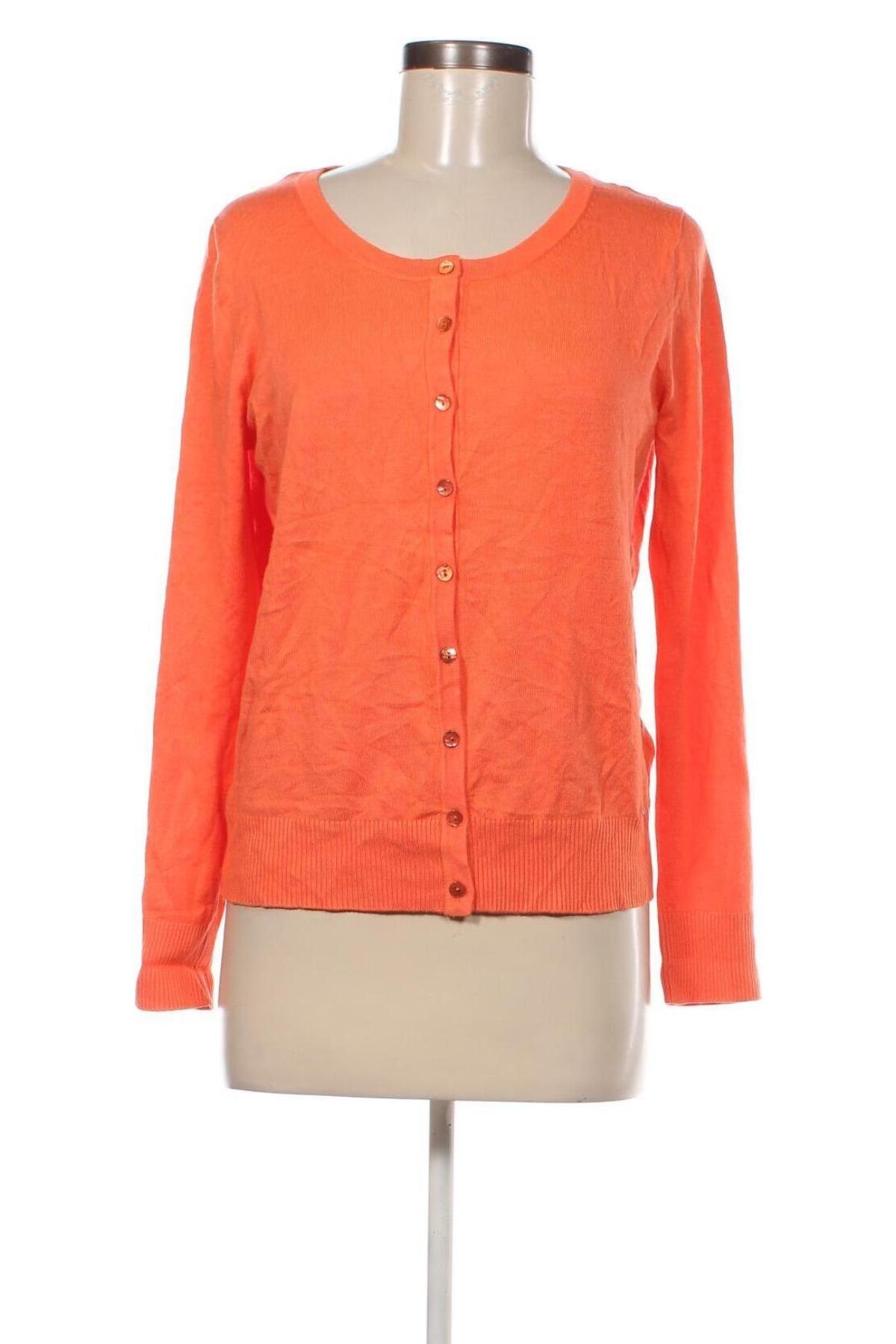 Damen Strickjacke C&A, Größe S, Farbe Orange, Preis 3,99 €