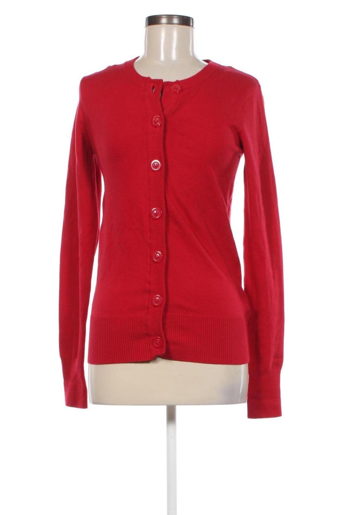 Damen Strickjacke Cubus, Größe M, Farbe Rot, Preis 7,99 €