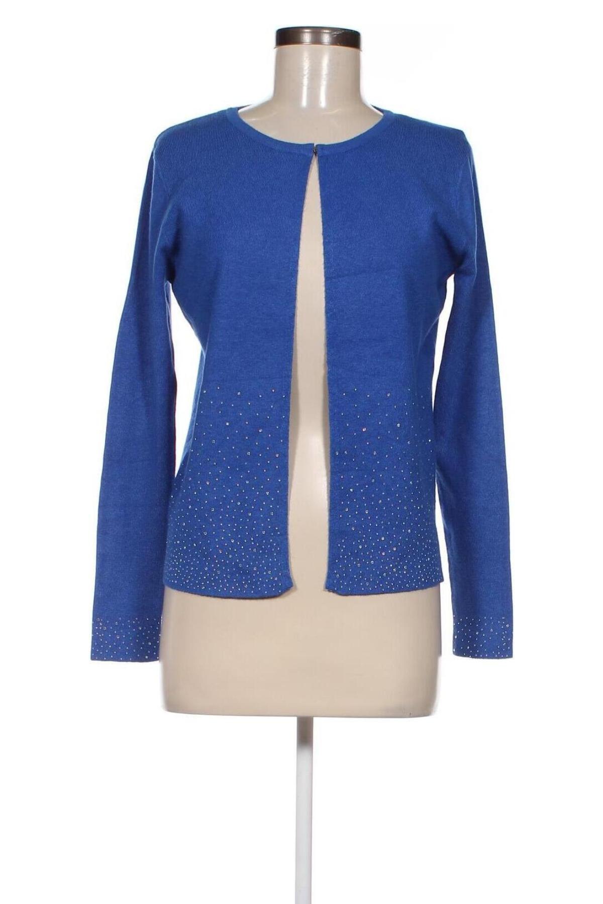 Damen Strickjacke Ebelieve, Größe L, Farbe Blau, Preis 4,99 €