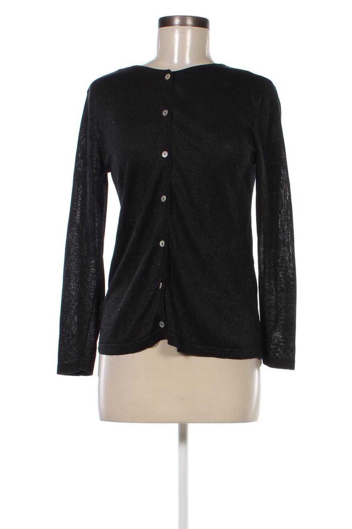 Cardigan de damă Franco Callegari, Mărime S, Culoare Negru, Preț 89,77 Lei