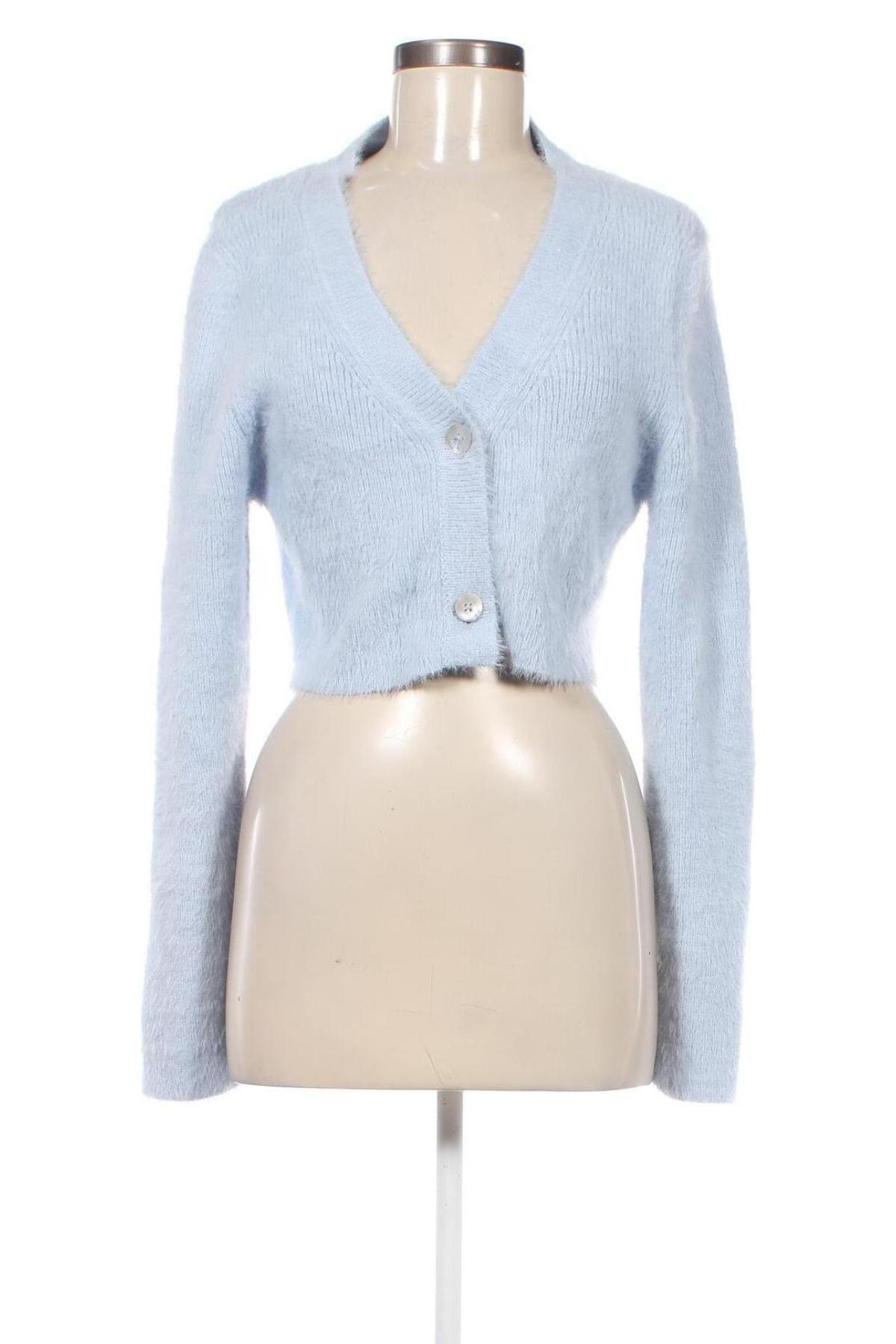 Cardigan de damă Gina Tricot, Mărime L, Culoare Albastru, Preț 35,99 Lei