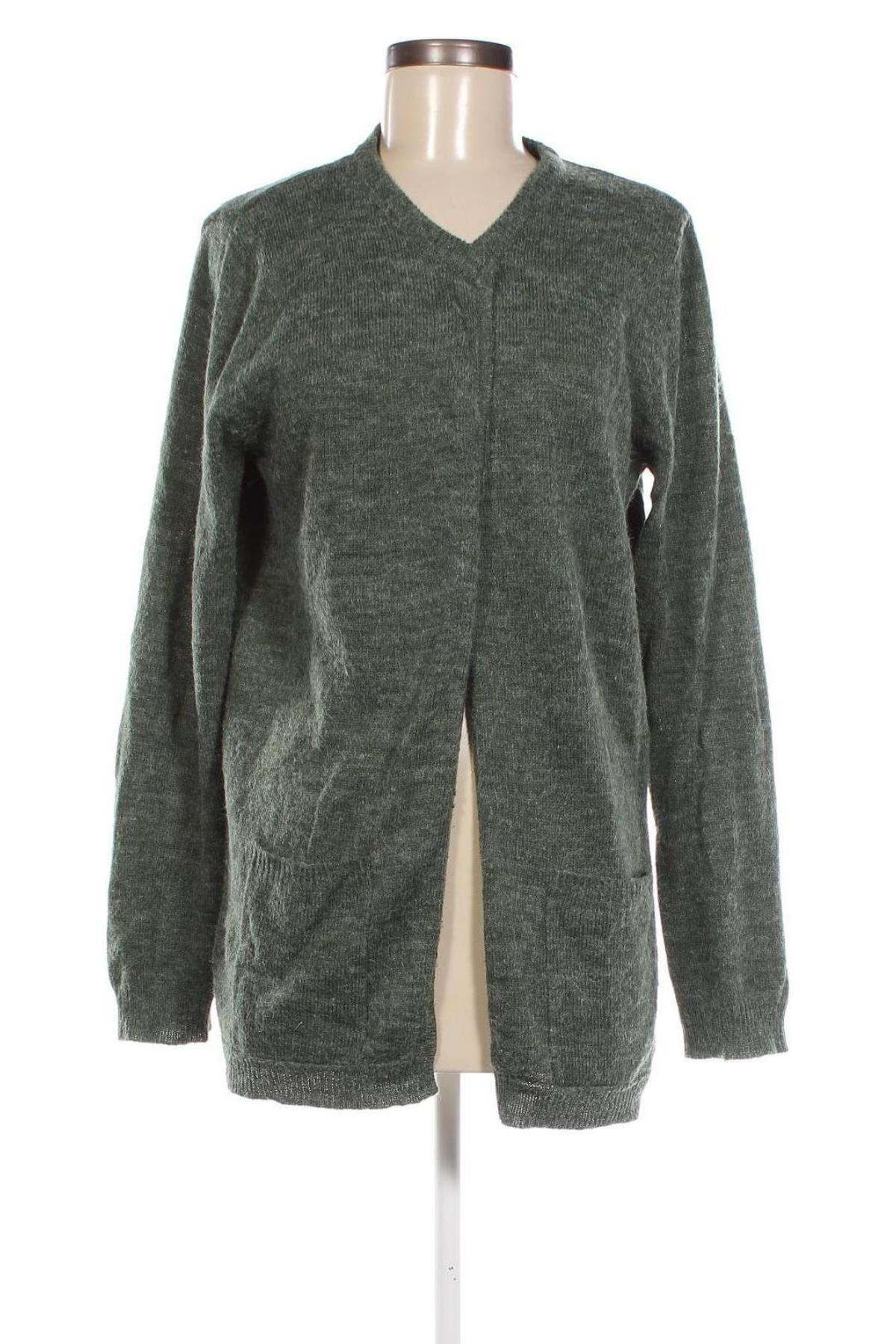 Cardigan de damă Ichi, Mărime M, Culoare Verde, Preț 54,99 Lei